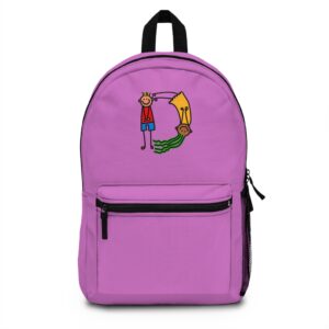 School Supplies Backpack — purple