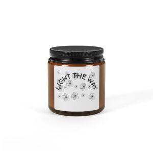 Light the way soy candle-sented