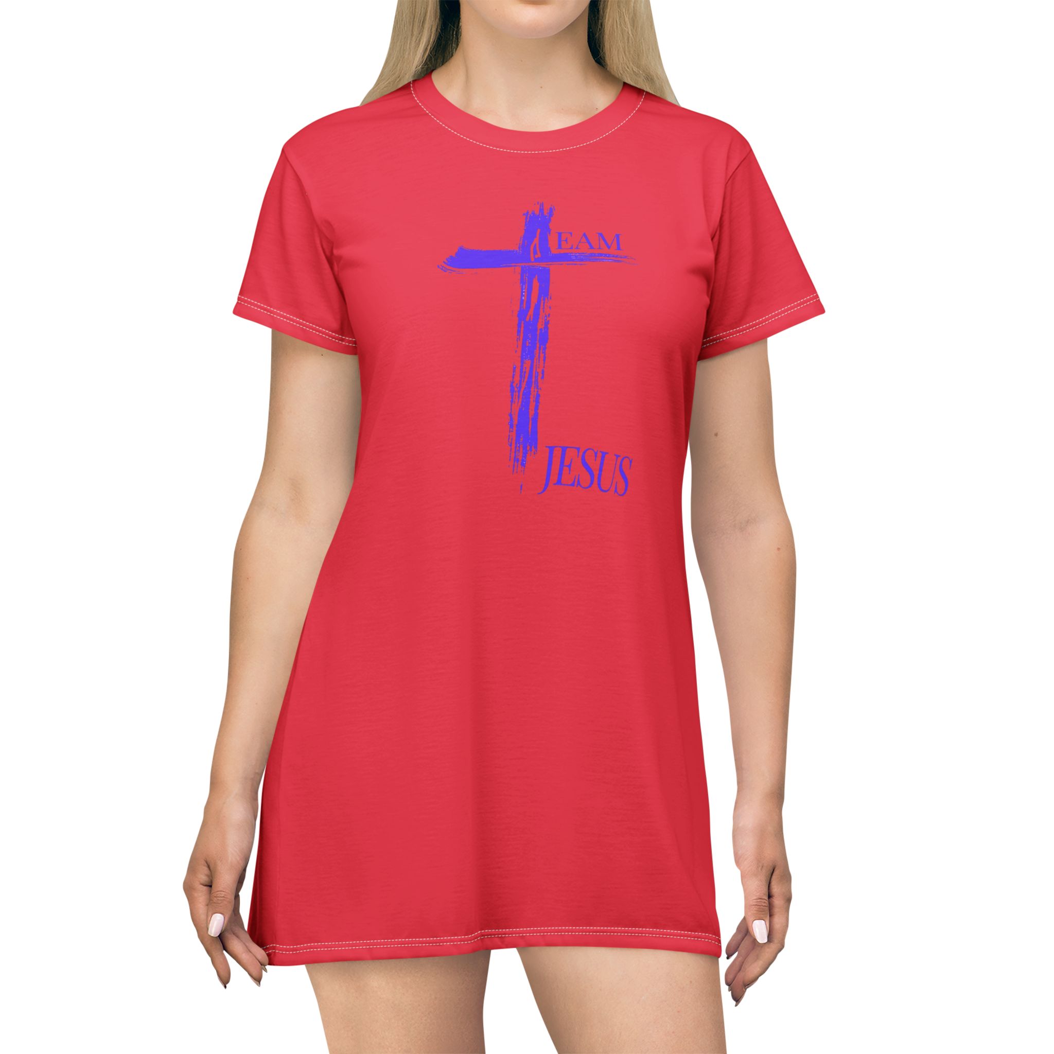 Team Jesus -t shirt Dress