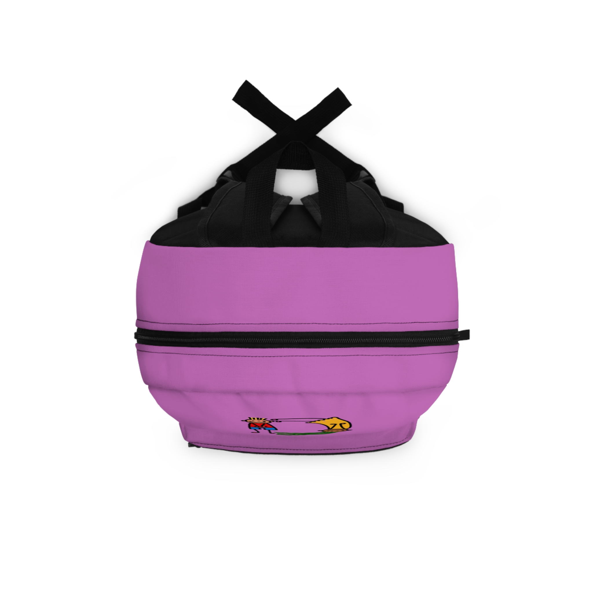 School Supplies Backpack — purple - Image 4