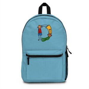 School Supplies Backpack — blue