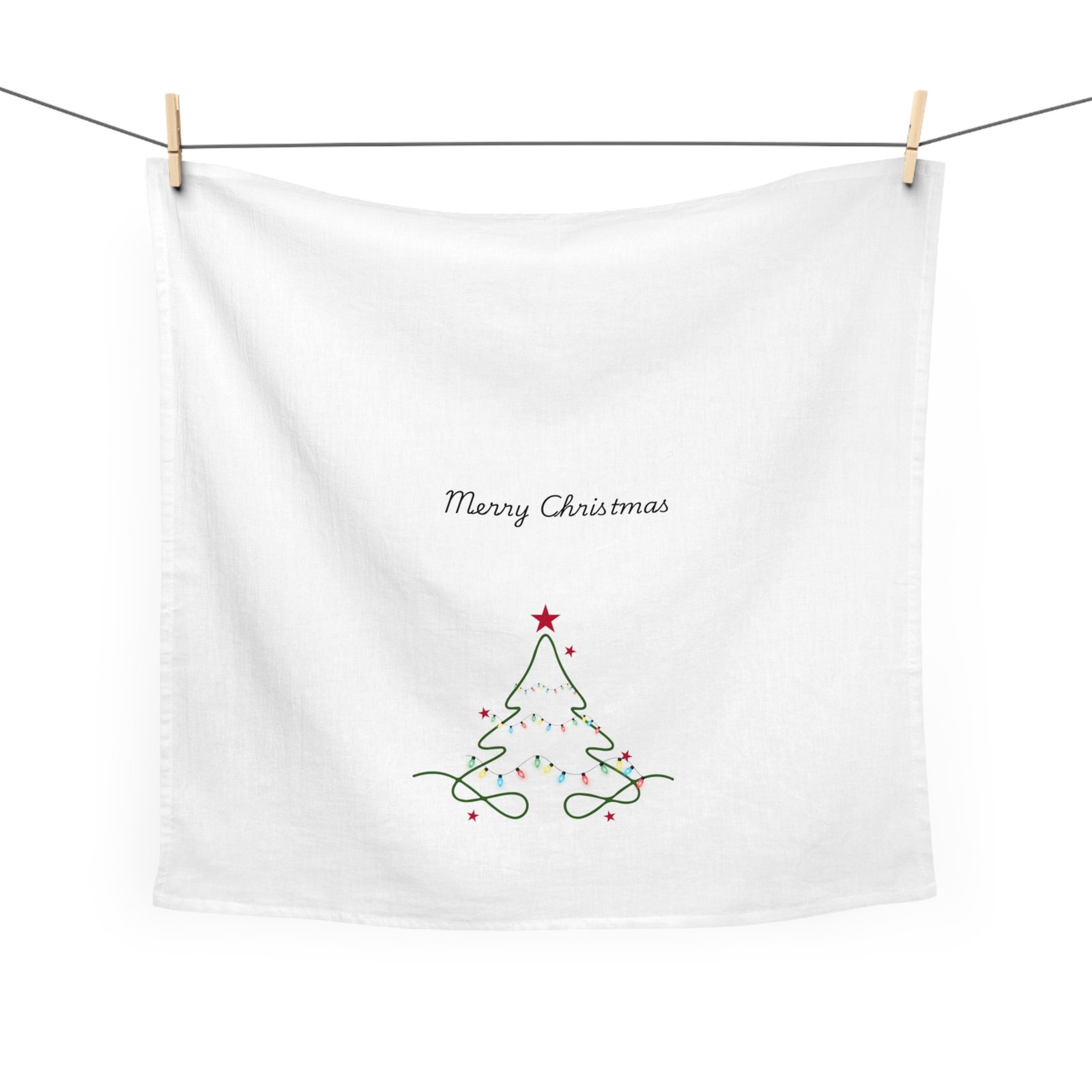 Christmas Tea Towel | Festive Kitchen Towel | Holiday Kitchen Decor & Gift - Image 3