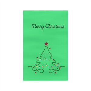 Christmas Tree Tea Towel – Festive Kitchen Decor & Holiday Hostess Gift