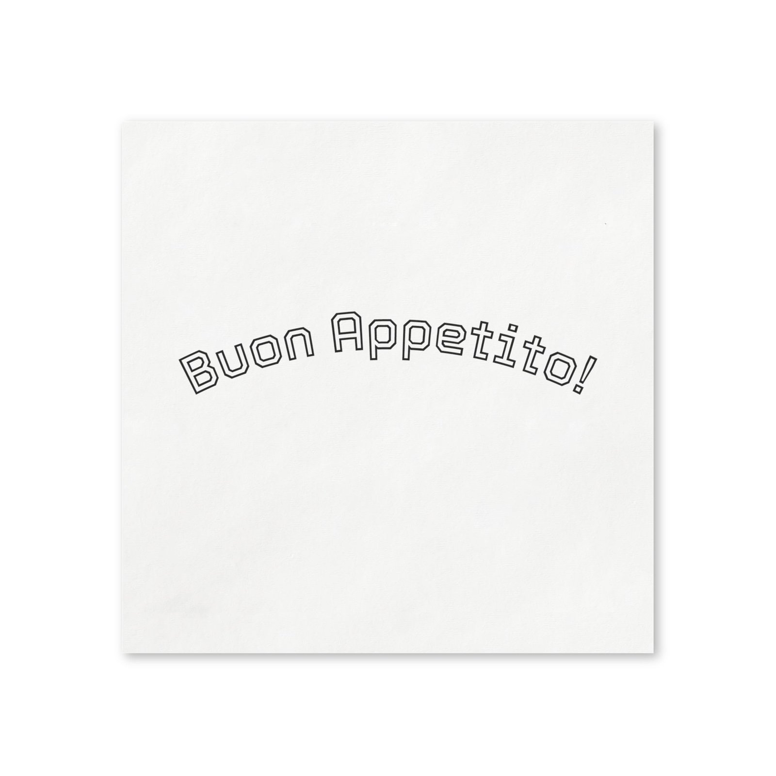 Buon Appetito! Napkins Buon Appetito! Cocktail Napkins | Italian Kitchen Napkins | Italian Dinner Party Decor | Housewarming Gift
