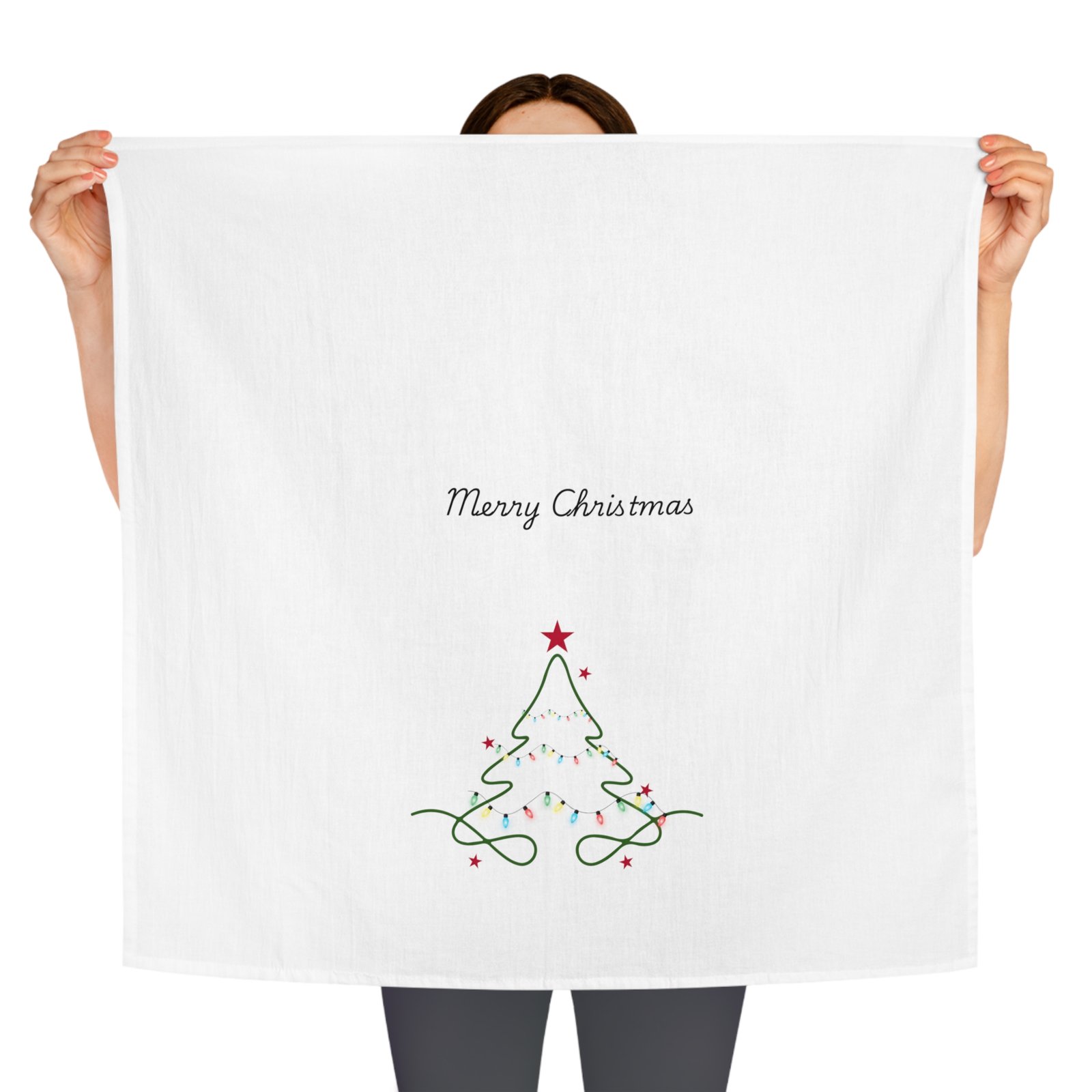 Christmas Tea Towel | Festive Kitchen Towel | Holiday Kitchen Decor & Gift - Image 4